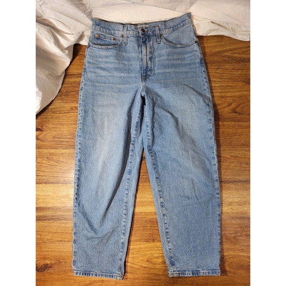 Madewell Blue Light Wash "Balloon" Jean Pant - Size 29 - Picture 1 of 6